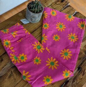Nwt Free People Floral Pink Women's Jeans